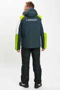 Купить Горнолыжный костюм мужской зеленого цвета 077018Z, фото 5