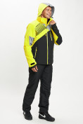 Купить Горнолыжный костюм мужской желтого цвета 077019J, фото 7