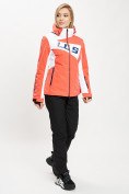 Купить Горнолыжный костюм женский оранжевого цвета 077030O, фото 3