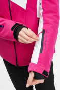 Купить Горнолыжный костюм женский розового цвета 077030R, фото 10