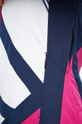 Купить Горнолыжный костюм женский розового цвета 077031R, фото 9