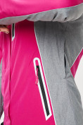 Купить Горнолыжный костюм женский розового цвета 077034R, фото 10