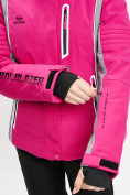 Купить Горнолыжный костюм женский розового цвета 077034R, фото 11