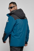 Купить Горнолыжная куртка мужская УЦЕНКА синего цвета 0789S, фото 3