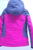 Купить Горнолыжная куртка женская УЦЕНКА розового цвета 0817R, фото 2