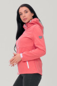 Купить Ветровка женская Soft shell УЦЕНКА персикового цвета 0834P, фото 2
