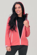 Купить Ветровка женская Soft shell УЦЕНКА персикового цвета 0834P, фото 4