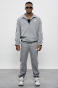 Купить Олимпийка мужская спортивная УЦЕНКА серого цвета 0847Sr