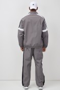 Купить Олимпийка мужская спортивная УЦЕНКА серого цвета 0854Sr, фото 5