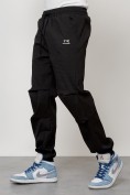 Купить Брюки мужские спортивные УЦЕНКА черного цвета 0855Ch, фото 2