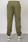 Купить Брюки мужские спортивные УЦЕНКА цвета хаки 0857Kh, фото 4