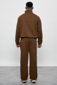 Купить Брюки мужские спортивные УЦЕНКА коричневого цвета 0862K, фото 5