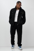 Купить Брюки мужские спортивные УЦЕНКА черного цвета 0864Ch, фото 2