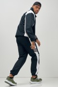 Купить Брюки мужские спортивные УЦЕНКА темно-синего цвета 0889TS, фото 5