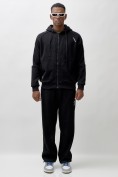 Купить Брюки мужские демисезонные на флисе УЦЕНКА черного цвета 0896Ch