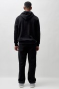 Купить Брюки мужские демисезонные на флисе УЦЕНКА черного цвета 0896Ch, фото 2