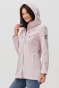Купить Парка женская softshell УЦЕНКА розового цвета 0907R, фото 5