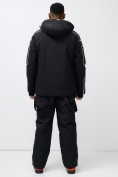 Купить Горнолыжная куртка мужская УЦЕНКА черного цвета 0916Ch, фото 9