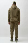 Купить Брюки мужские демисезонные на флисе УЦЕНКА хаки цвета 0922Kh, фото 4