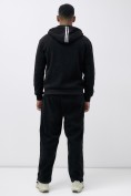 Купить Брюки мужские демисезонные на флисе УЦЕНКА черного цвета 0932Ch, фото 3