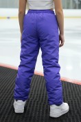Купить Брюки подростковые зимние для девочки УЦЕНКА фиолетового цвета 0934F, фото 5