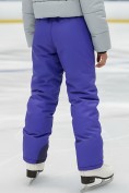 Купить Брюки подростковые зимние для девочки УЦЕНКА фиолетового цвета 0934F, фото 8