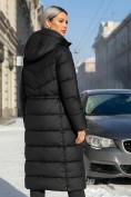 Купить Пальто зимнее женское УЦЕНКА черного цвета 0941Ch, фото 3