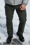 Купить Брюки спортивные софтшелл мужские УЦЕНКА хаки цвета 0942Kh