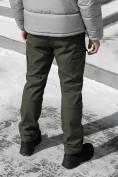 Купить Брюки спортивные софтшелл мужские УЦЕНКА хаки цвета 0942Kh, фото 4