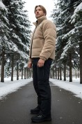 Купить Брюки зимнии софтшелл мужские УЦЕНКА черного цвета 0943Ch, фото 5