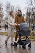Купить Женский костюм из софтшелла с флисом и мембраной — утепленный серого цвета 09612Sr, фото 9