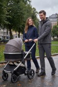 Купить Женский костюм из софтшелла с флисом и мембраной — утепленный темно-синего цвета 09612TS, фото 9