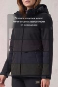 Купить Женский костюм из софтшелла с флисом и мембраной — утепленный черного цвета 09616Ch, фото 9