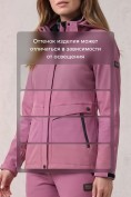 Купить Женский костюм из софтшелла с флисом и мембраной — утепленный малинового цвета 09616M, фото 9