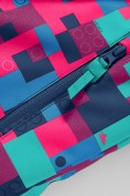 Купить Куртка горнолыжная подростковая для девочки УЦЕНКА бордового цвета 0981Bo, фото 6