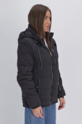 Купить Куртки подростковые мужские женские темно-серого цвета 0995TC, фото 3