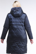 Купить Куртка зимняя женская классическая темно-синего цвета 100-916_123TS, фото 4