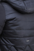 Купить Куртка зимняя женская классическая черного цвета 100-916_701Ch, фото 6