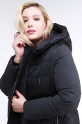 Купить Куртка зимняя женская классическая черного цвета 100-916_701Ch, фото 8