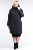 Купить Куртка зимняя женская классическая черного цвета 100-921_701Ch