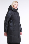 Купить Куртка зимняя женская классическая черного цвета 100-921_701Ch, фото 3