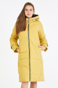 Купить Куртка зимняя женская желтого цвета 100-927_56J, фото 2