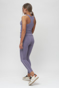Купить Костюм для фитнеса женский фиолетового цвета 1003F, фото 24