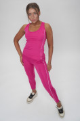 Купить Костюм для фитнеса женский розового цвета 1003R, фото 12