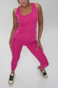 Купить Костюм для фитнеса женский розового цвета 1003R, фото 14