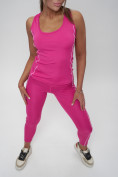 Купить Костюм для фитнеса женский розового цвета 1003R, фото 16