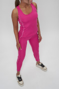 Купить Костюм для фитнеса женский розового цвета 1003R, фото 17