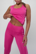 Купить Костюм для фитнеса женский розового цвета 1003R, фото 24