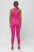 Купить Костюм для фитнеса женский розового цвета 1003R, фото 6