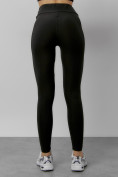 Купить Легинсы для фитнеса женские черного цвета 1005Ch, фото 13